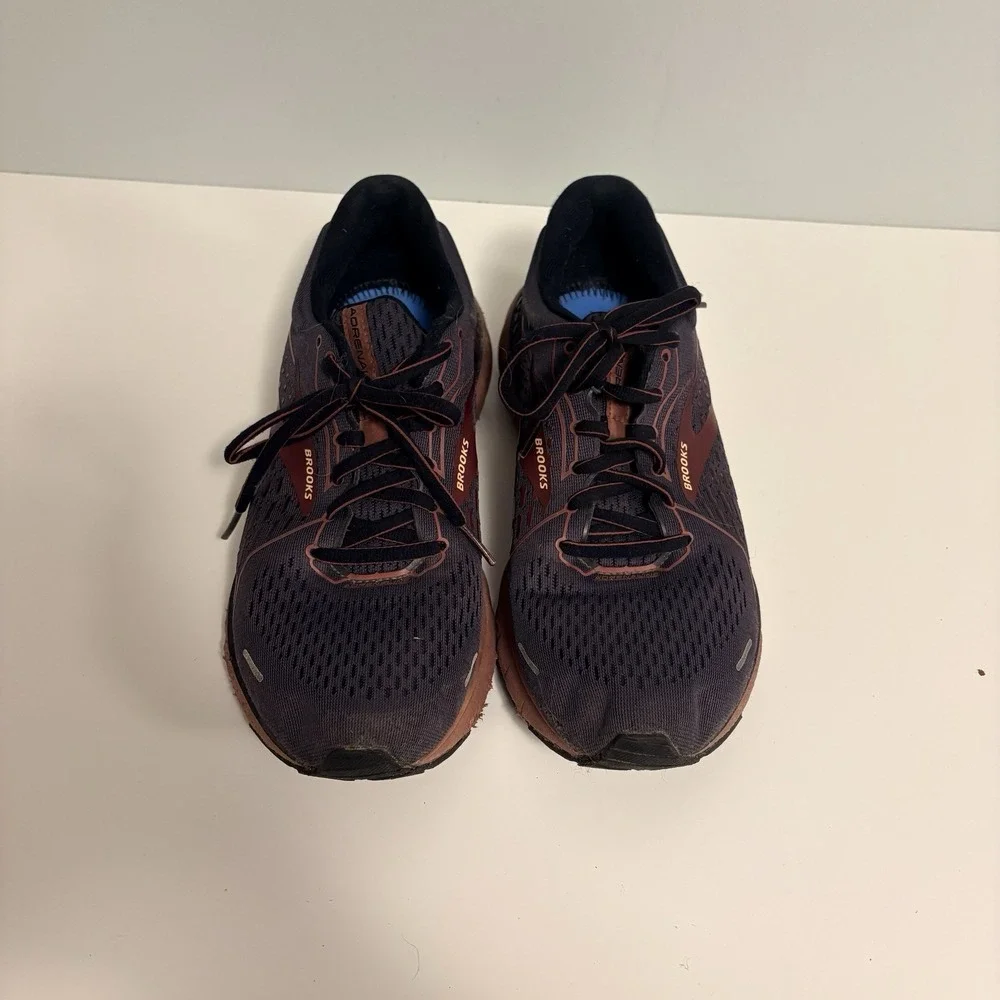Brooks Adrenaline GTS 21 Womens Size 10 Black Nocturne Running Shoes No Inserts